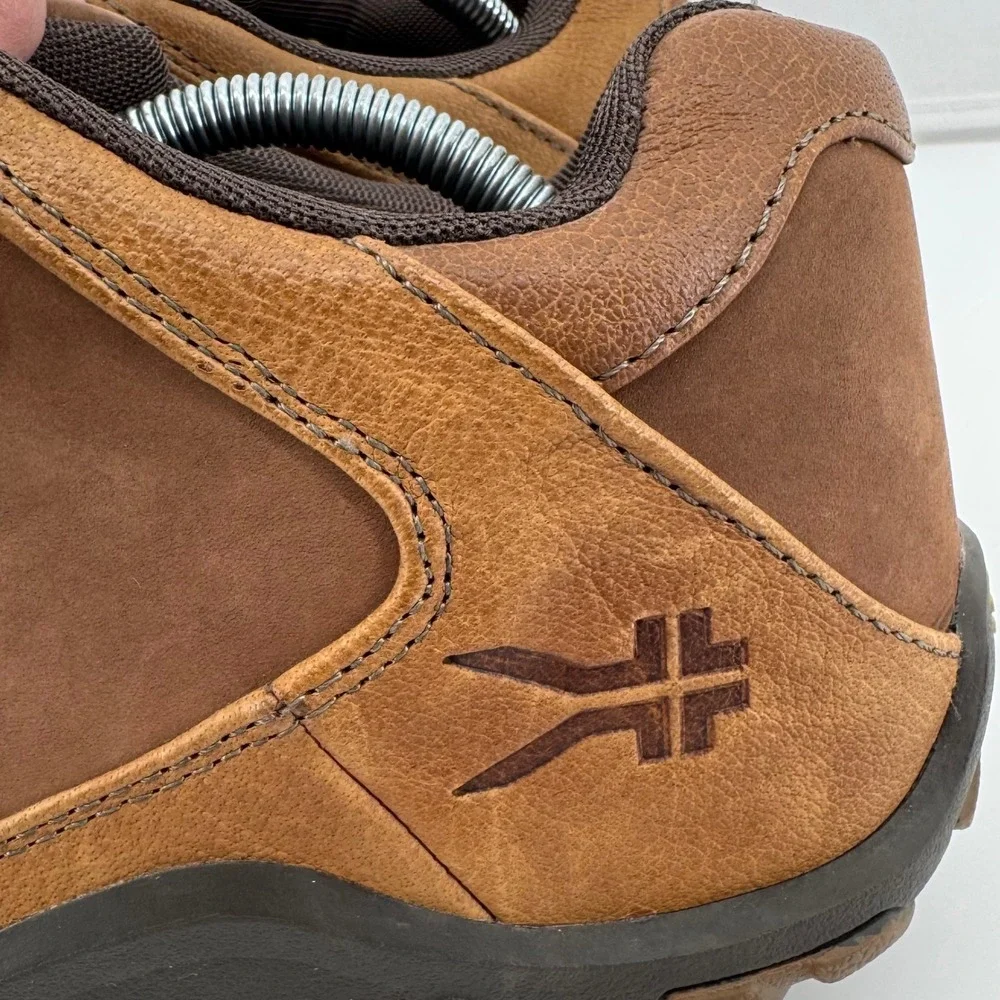 Kuru Chicane Hiking Shoes Mens 11 Brown Leather Nubuck Trail Sneakers 100613E